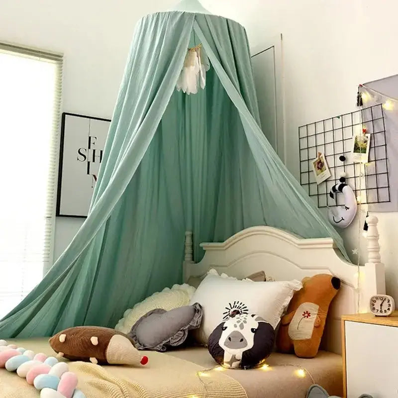 Green Bed Canopy