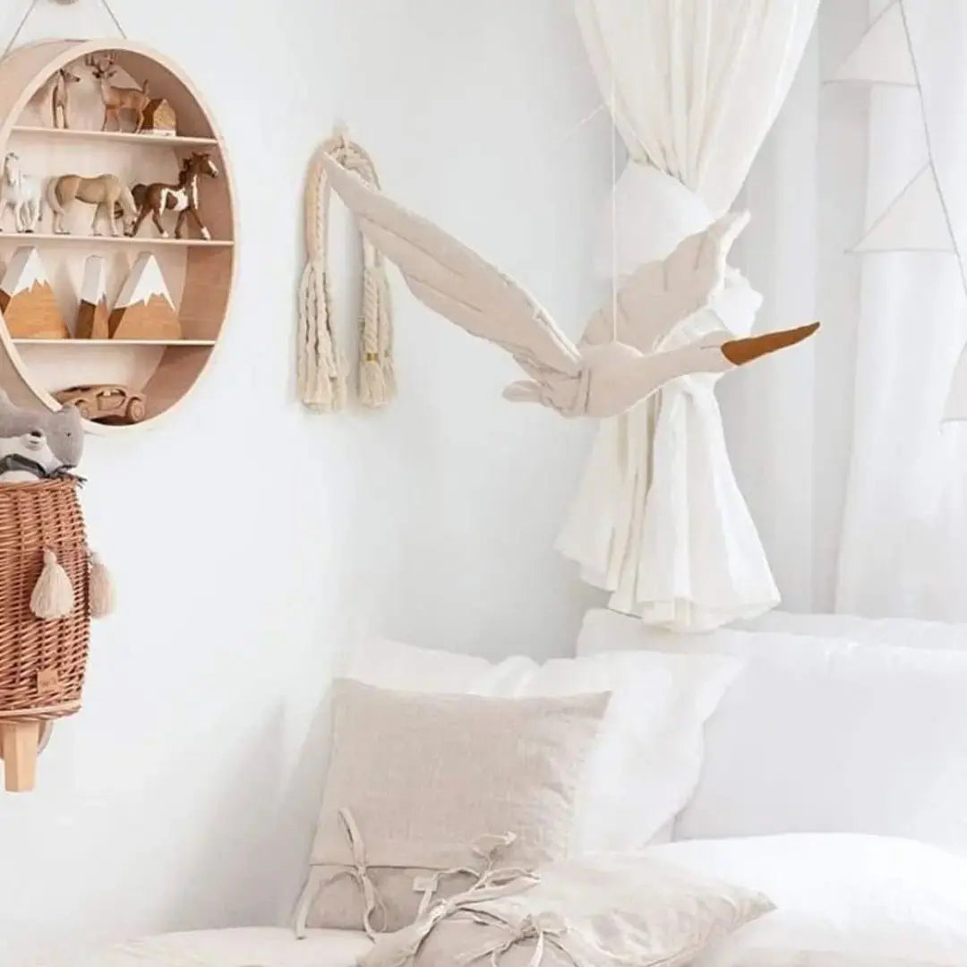Swan Baby Room Decor
