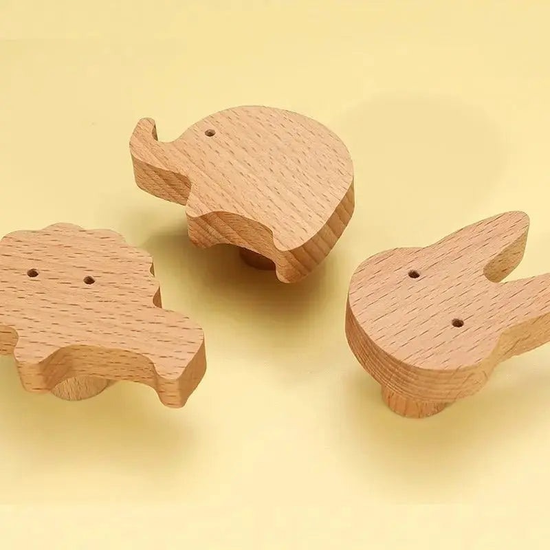 Décoration | Patère tête d'animal en bois