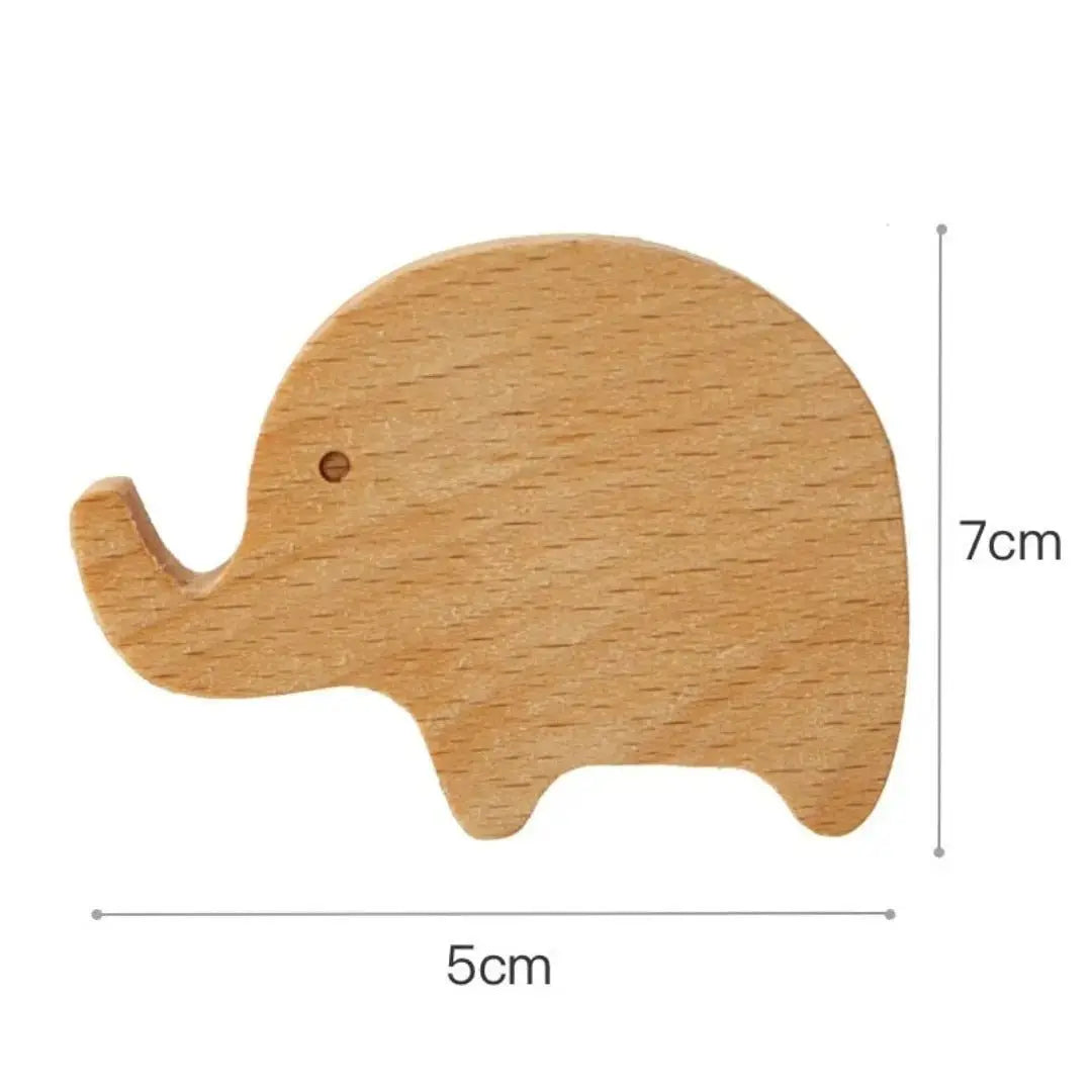 Décoration | Patère tête d'animal en bois