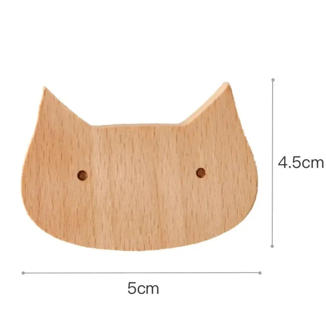 Décoration | Patère tête d'animal en bois