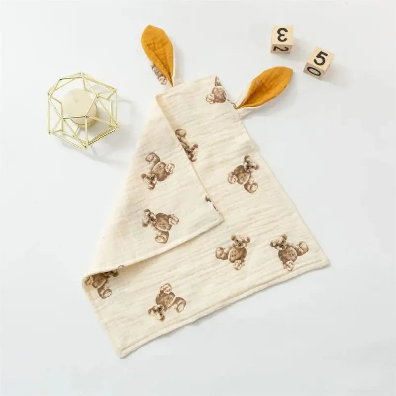 Lange pour Bébé - Motif Ourse Brun LovelyCocoon