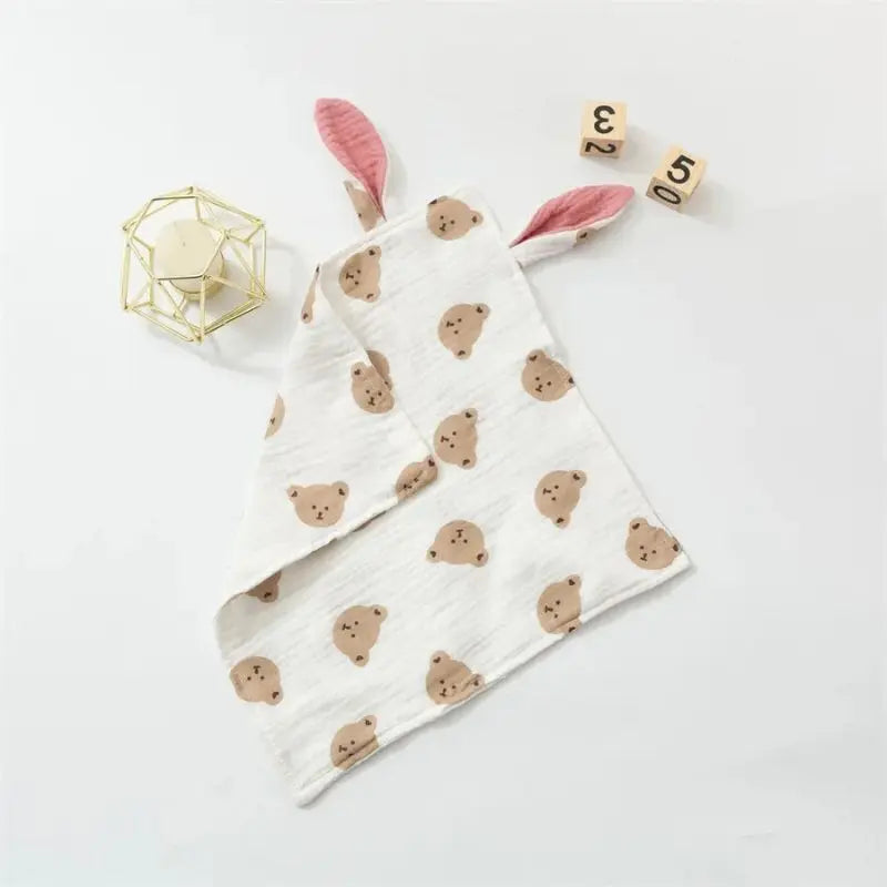 Lange pour Bebe - Motif Tête d'Ourson LovelyCocoon