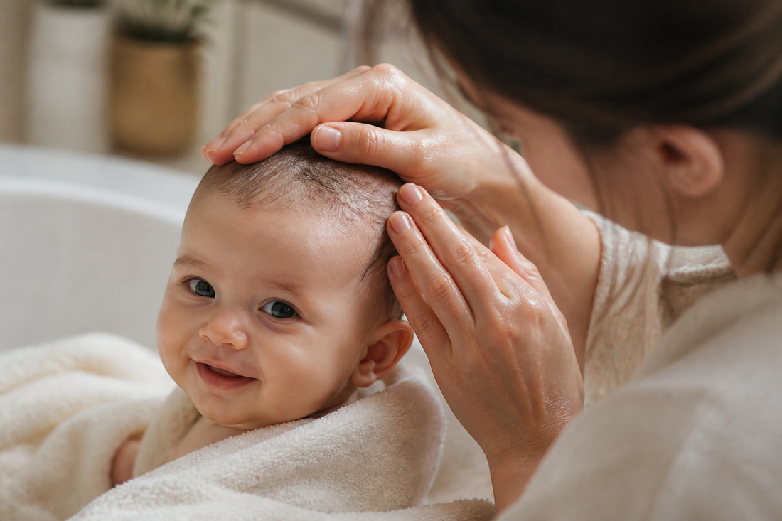 Comment traiter les croûtes de lait bébé en douceur