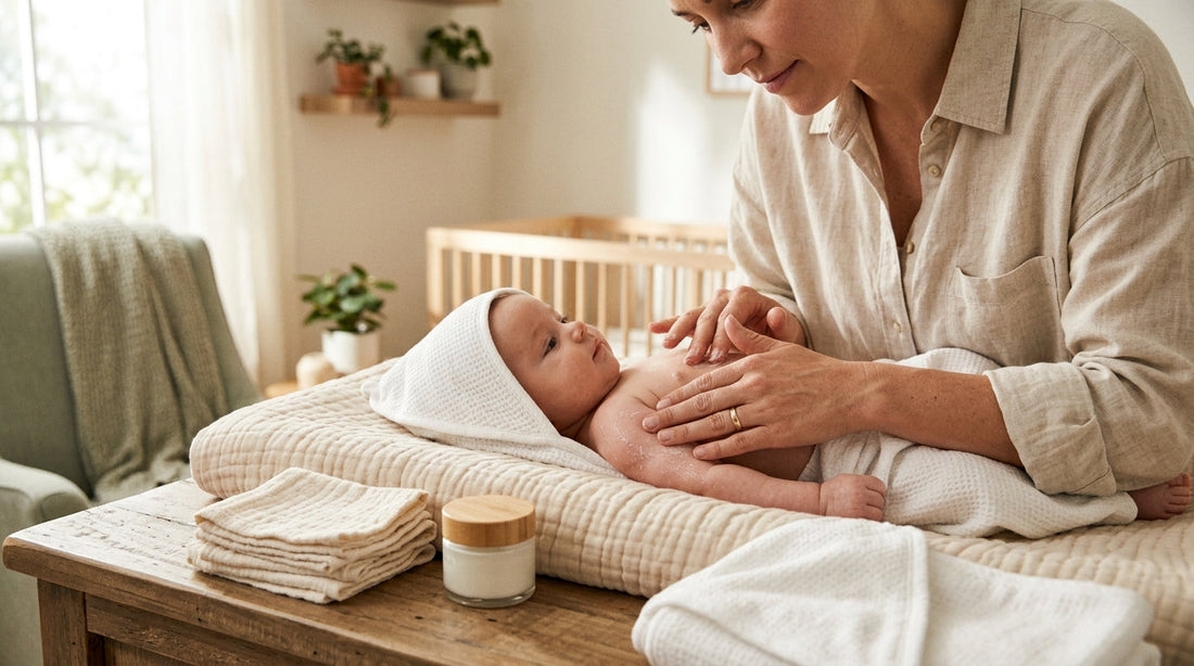Eczéma du bébé : comment soulager et soigner sa peau