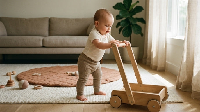 Quel âge pour un trotteur bébé ? Nos conseils d'experts