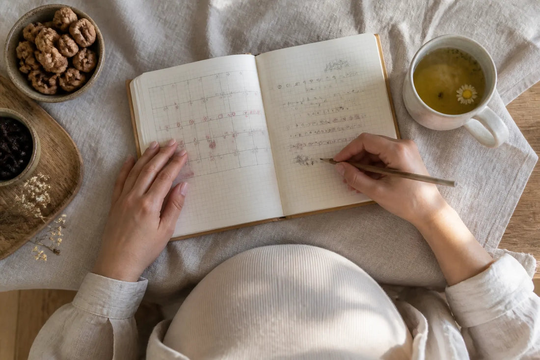 Image d'illustration douce et lumineuse pour l'article Calcul mois de grossesse : le guide simple pour se repérer