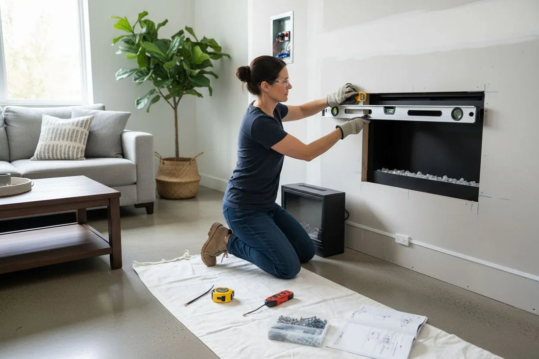 Comment installer une cheminée électrique en toute sécurité