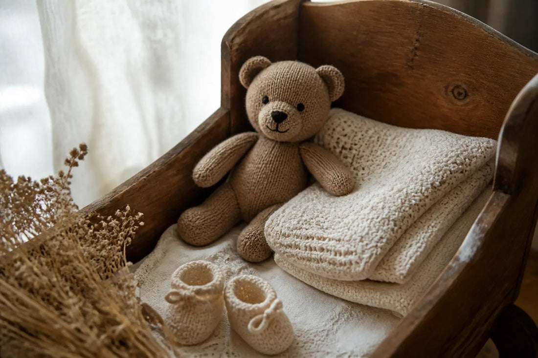 Image d'illustration douce et lumineuse pour l'article Choisir un prénom de garçon doux pour votre bébé