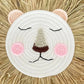 Decoration | Lion or bear head to hang for children's room
