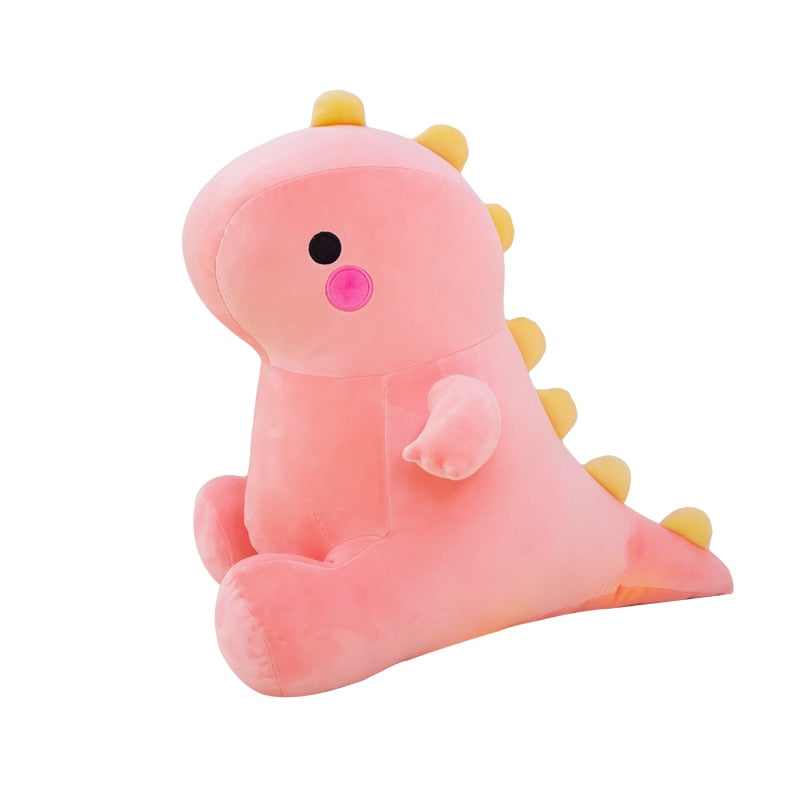 Peluche | Doudou gros dinosaure coloré - S / Rose - Lovely Cocoon