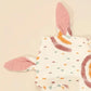 Lange pour Bébé - Motif Arc-en-ciel Tricolore LovelyCocoon