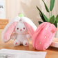 Peluche Lapin Carotte aux grandes oreilles Lovely Cocoon