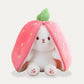 Peluche Lapin Carotte aux grandes oreilles Lovely Cocoon