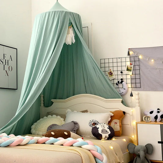 Kids Mosquito Net Baby Crib Curtain Hanging Tent Bed Decor Girl Princess Hanging Bed Canopy Living Corner Play Reading NookDecor LovelyCocoon