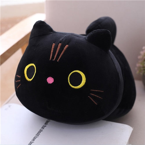 Fouhaly Peluches de Gros Chat - Animal en Peluche de Gros Chat en Peluche  Moelleuse - Peluche de Chat Mignon, Chat en Peluche Moelleux – Gros Chat