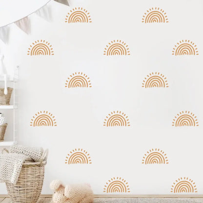 Stickers Muraux Coucher de Soleil pour chambre d'enfant Lovely Cocoon