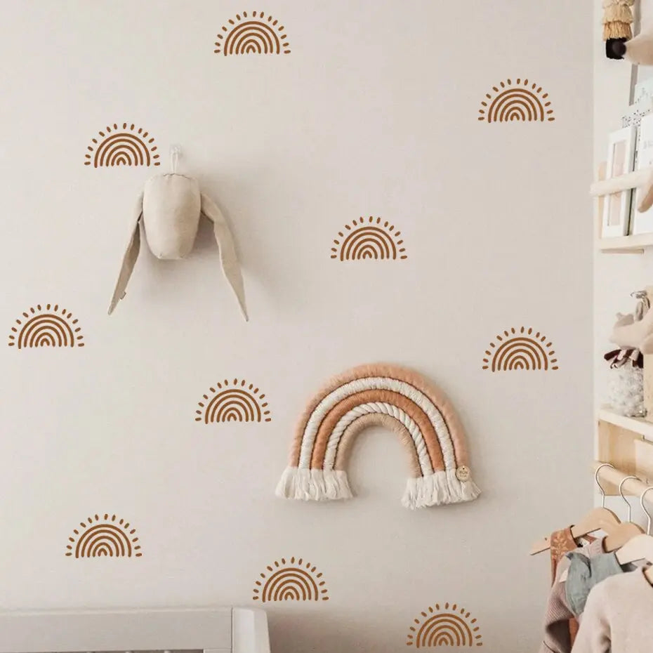 Stickers Muraux Coucher de Soleil pour chambre d'enfant Lovely Cocoon