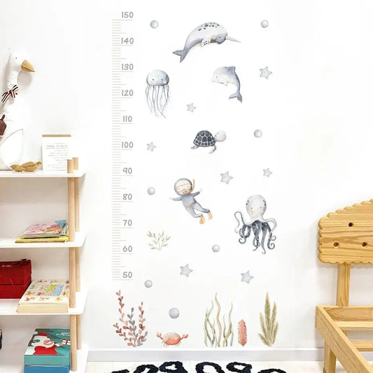 Stickers Muraux ⎮ Toise du Monde Marin Lovely Cocoon