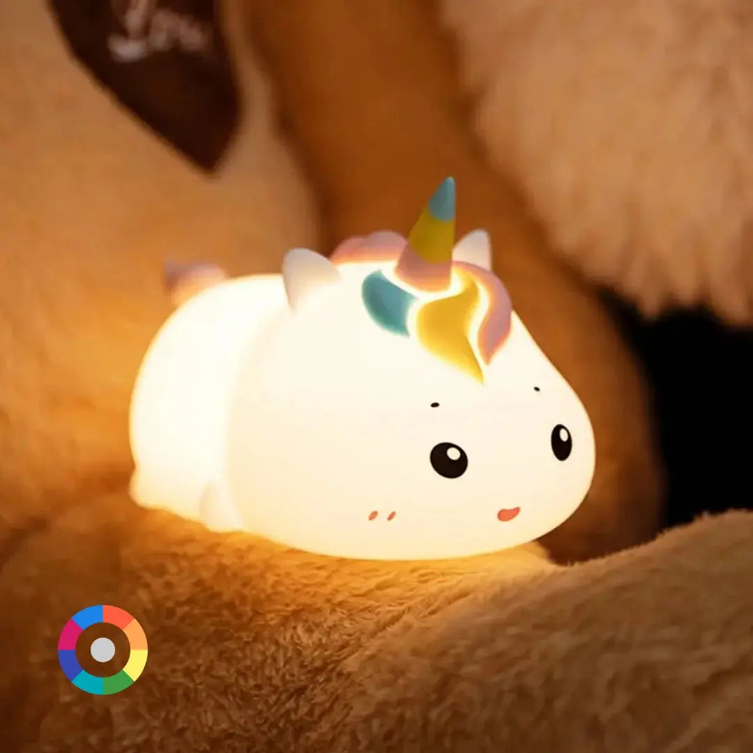 Veilleuse Licorne fonctionnalité multicouleur - LovelyCocoon