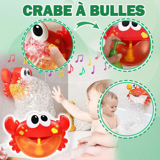 Bubulle le Crabe - Jouet de Bain Bébé Lovely Cocoon